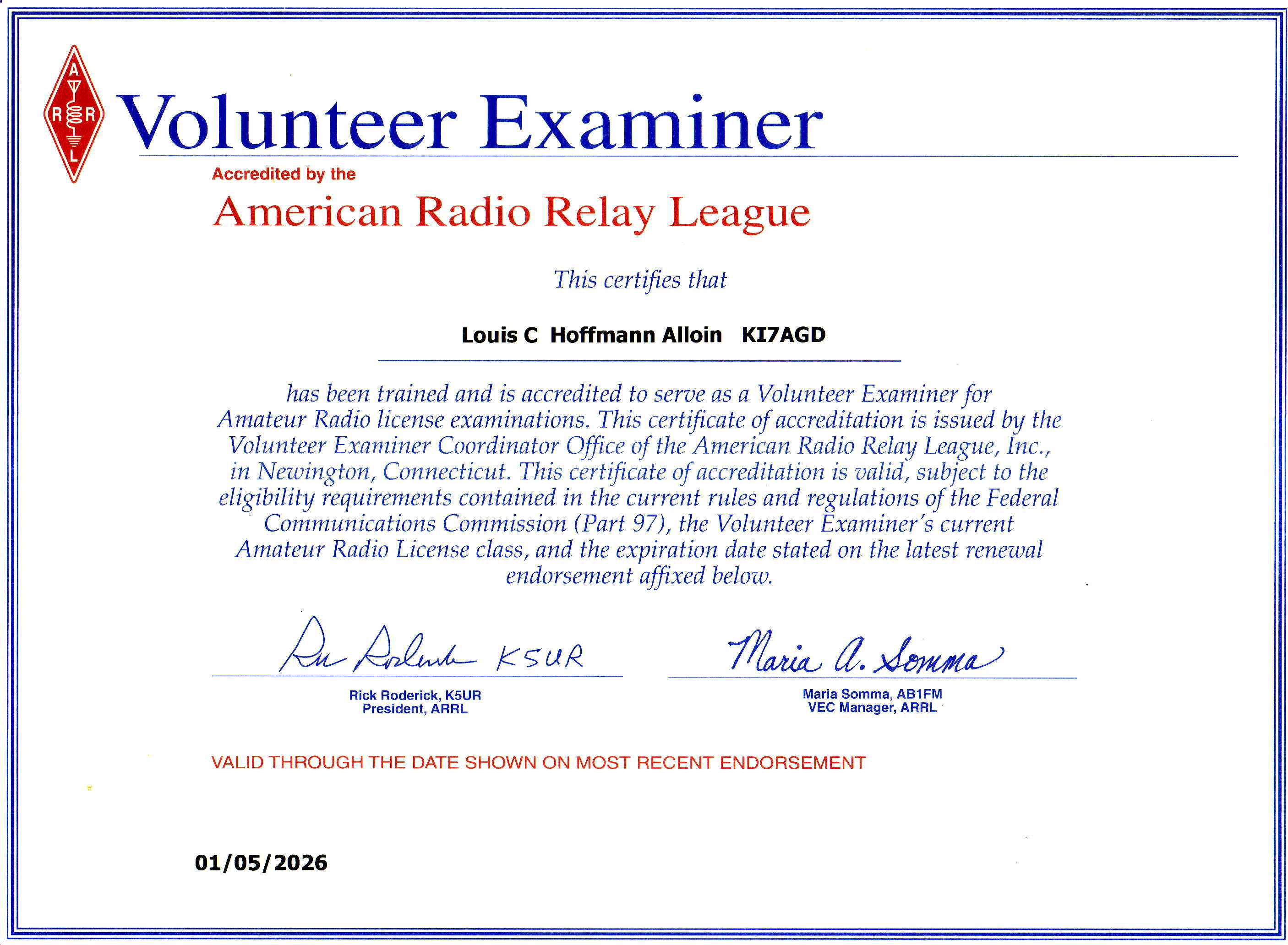 Volunteer Examiner Program