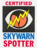 Certified Skywarn Spotter Decal
